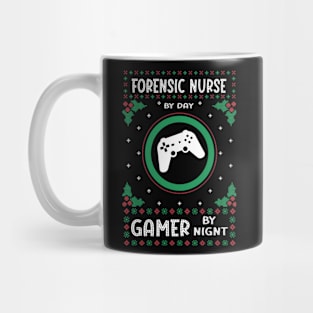 Forensic Nurse By Day Gamer By Night Mug